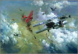 Frank Wootton - Encounter with the Red Baron
