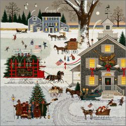 Charles Wysocki - Cape Cod Christmas Charles Wysocki - Cape Cod Christmas