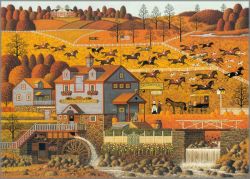 Charles Wysocki - Foxy Fox Outfoxes the Fox Hunters, The Charles Wysocki - Foxy Fox Outfoxes the Fox Hunters, The