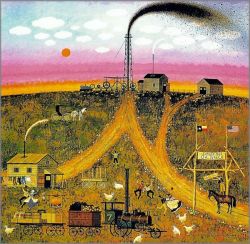 Charles Wysocki - Sunset Hills Texas Wildcatters