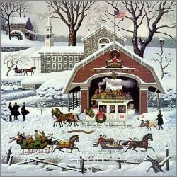 Charles Wysocki - Twas the Twilight Before Christmas Charles Wysocki - Twas the Twilight Before Christmas